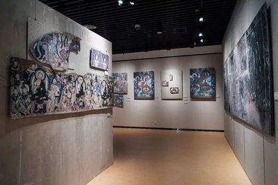 克孜爾石窟壁畫藝術展亮相西北大學，1:1仿真洞窟重現絲路瑰寶