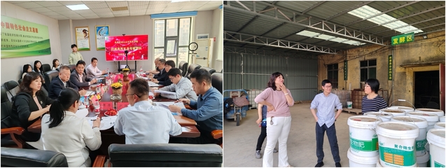 杜連鳳副所長一行赴保定森大集團(tuán)考察復(fù)合微生物肥料研發(fā)進(jìn)展